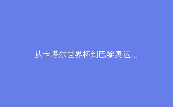 从卡塔尔世界杯到巴黎奥运：数字技术如何重塑现代体育观赛体验 - 3